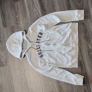 🦩 Hollister full zip LOGO Hoodie🦩